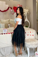 Dreamy Tulle Skirt - Black