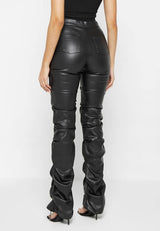 Troy Faux Leather Pants