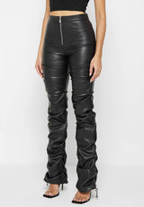 Troy Faux Leather Pants