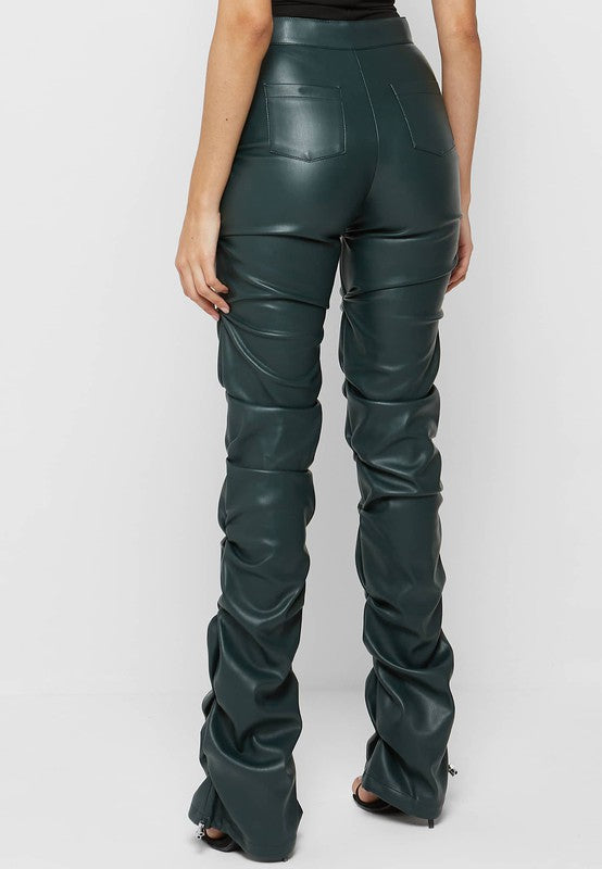 Troy Faux Leather Pants