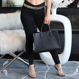 Body Shaping Black Jeans