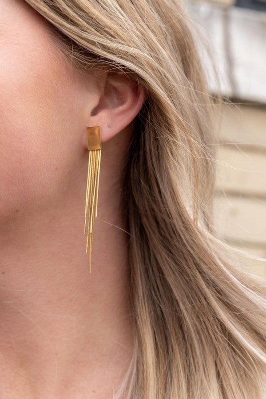 Luxe Gold Tatiana Earrings