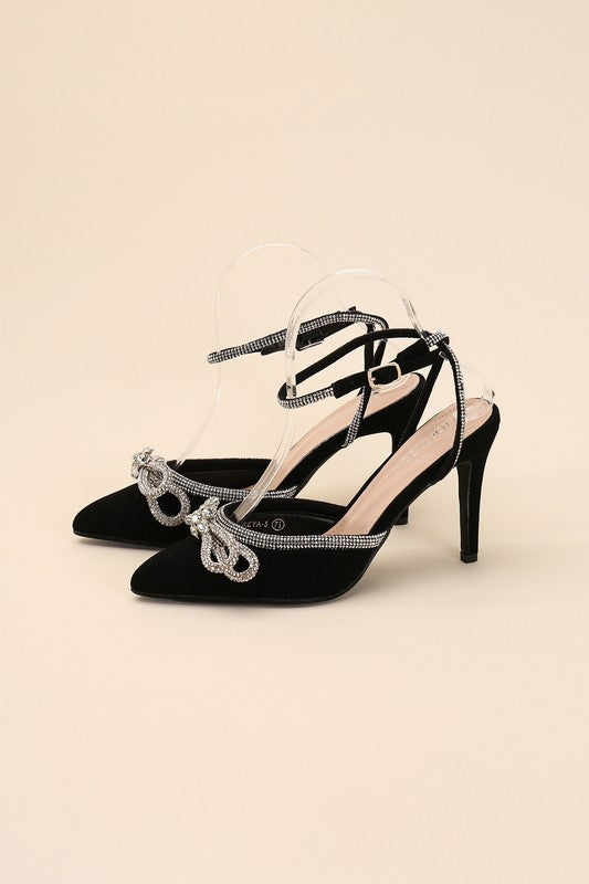 Luz Double Bow Heel