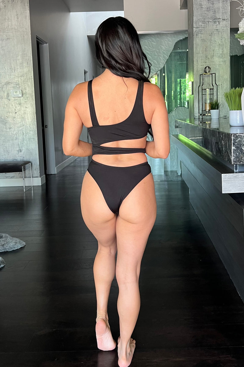 Black one piece