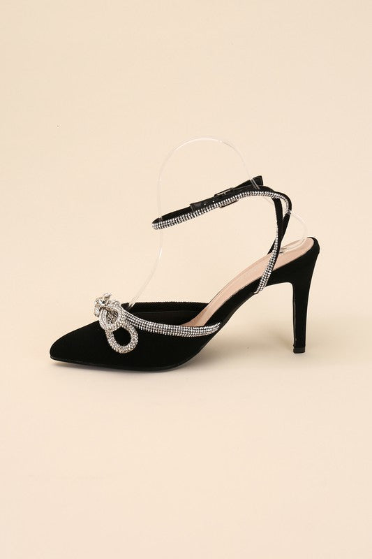 Luz Double Bow Heel