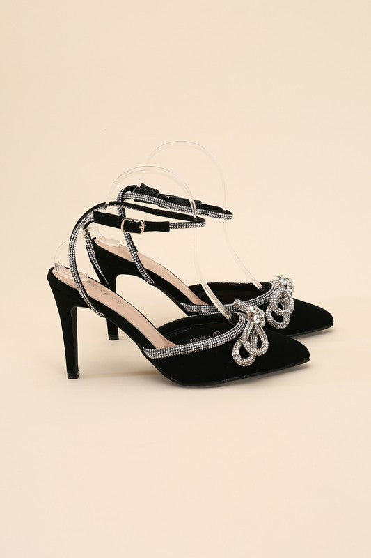 Luz Double Bow Heel