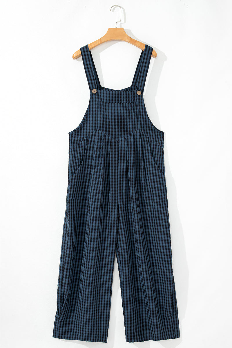 In the Feels Blue Wide Leg Jumpsuit