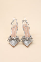 Luz Double Bow Heel