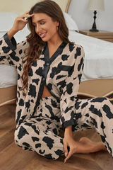 Sweetest Cheetah Print Pajama Set