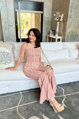 Melody Wide Leg Floral Jumpsuit