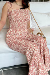 Melody Wide Leg Floral Jumpsuit