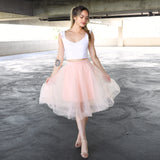 Twirl Your World Tulle Skirt - Peach