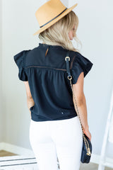 Charming Ruffled Top