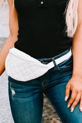 White Fanny Pack