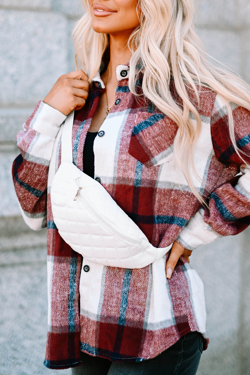 White Fanny Pack