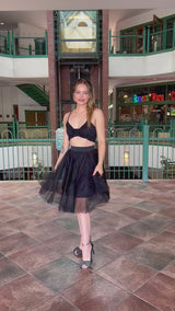 Twirl Your World Tulle Skirt - Black